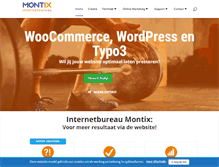 Tablet Screenshot of montix.nl